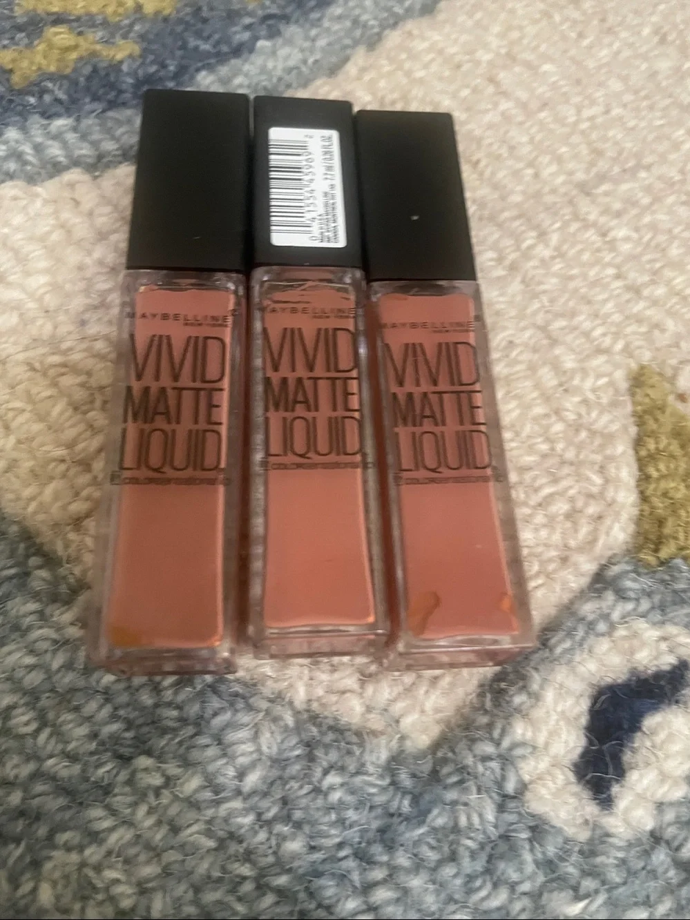 3 pcs BN Maybelline Vivid Matte Liquid Lipstick, #5Nude Thrill